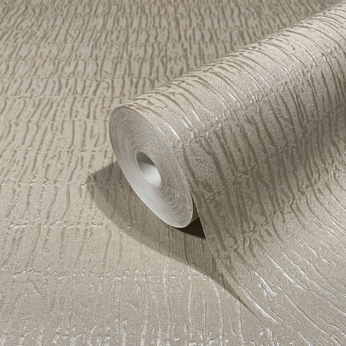 Kumano - Teardrops - Luxe Behang - Vliesbehang - Wallpaper - Bruin - 0,53 x 10,05 M.