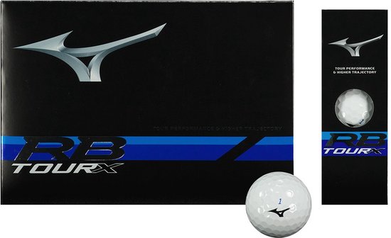 Mizuno Golf Rb Tour X Golfballen 12 Eenheden Wit