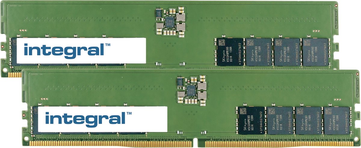 Integral IN5T16GNJRDXK2 geheugenmodule 32 GB 2 x 16 GB DDR5 288-pin DIMM