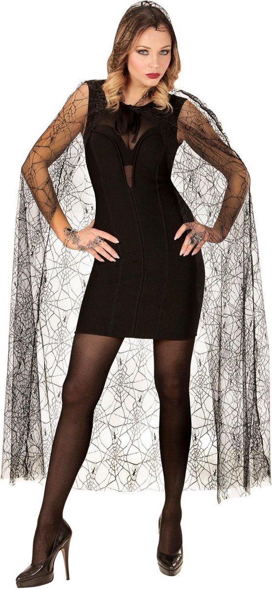 Cape met muts spinnenweb