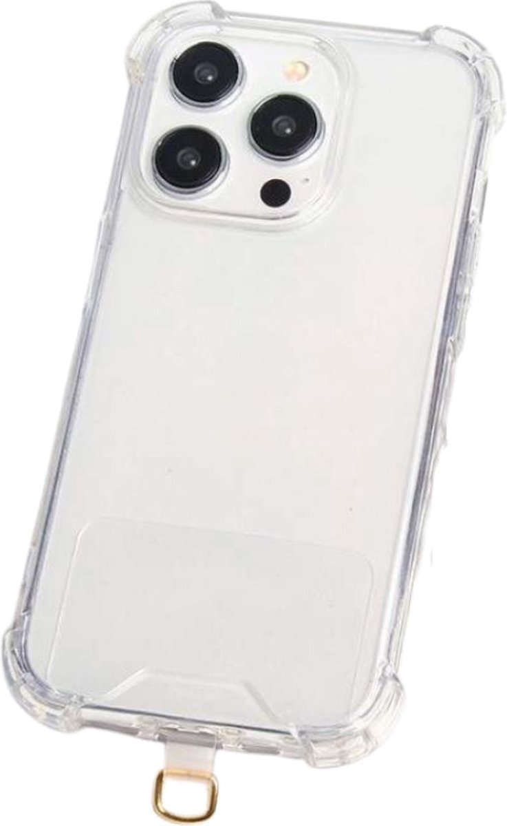 Cordon CASYX universel pour smartphone - Blanc et Or