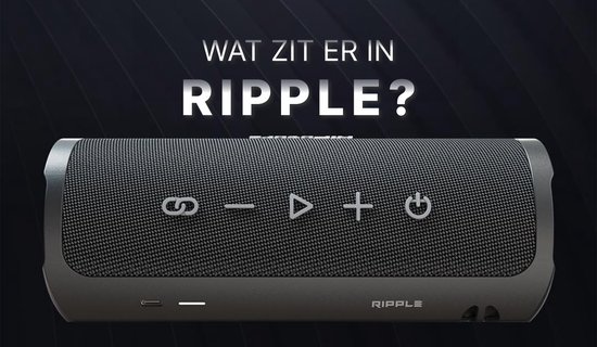 HiFuture Ripple-Luidspreker: Bluetooth 5.3, Draagbare krachtige basluidspreker, tot 12 uur speeltijd, 30 W draadloze muziekdoos, IPX7 water- en stofbestendig, 10 meter bereik, 10 W snel opladen, Kleur (Blauw) | van HI — afbeelding 3
