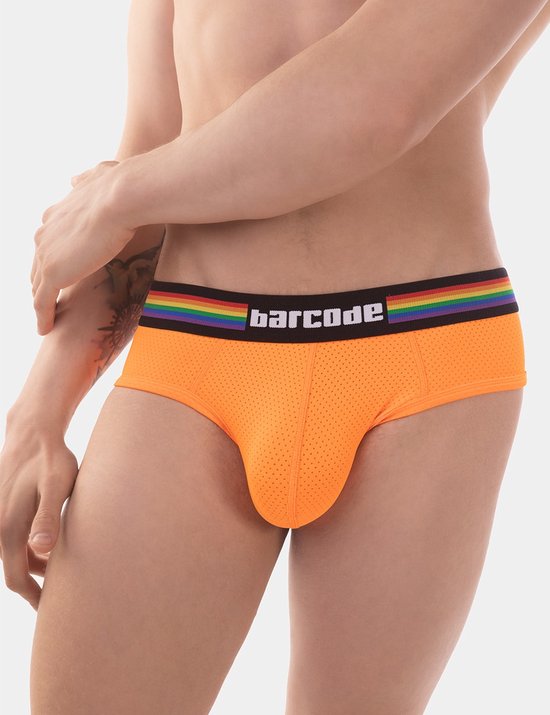 Calze Sportive Barcode Berlin Pride – Bianco E Nero, Uomo, Cotone
