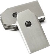 Powerplus POWXG6310 Lames de tondeuse à gazon robot en acier - 30 pièces