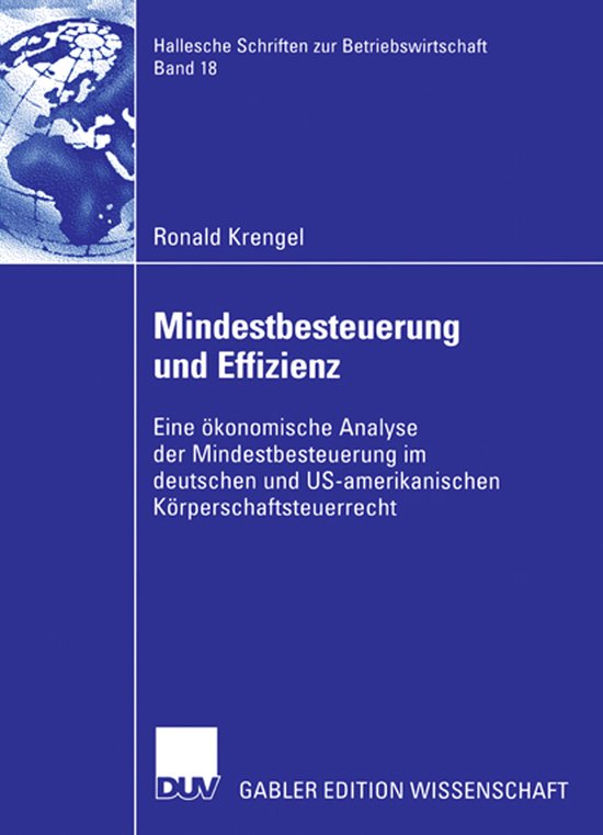 Mindestbesteuerung und Effizienz - cover