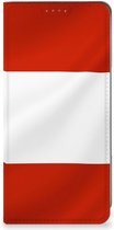 Hoesje Google Pixel 7A Telefoonhoesje met Naam Oostenrijkse Vlag