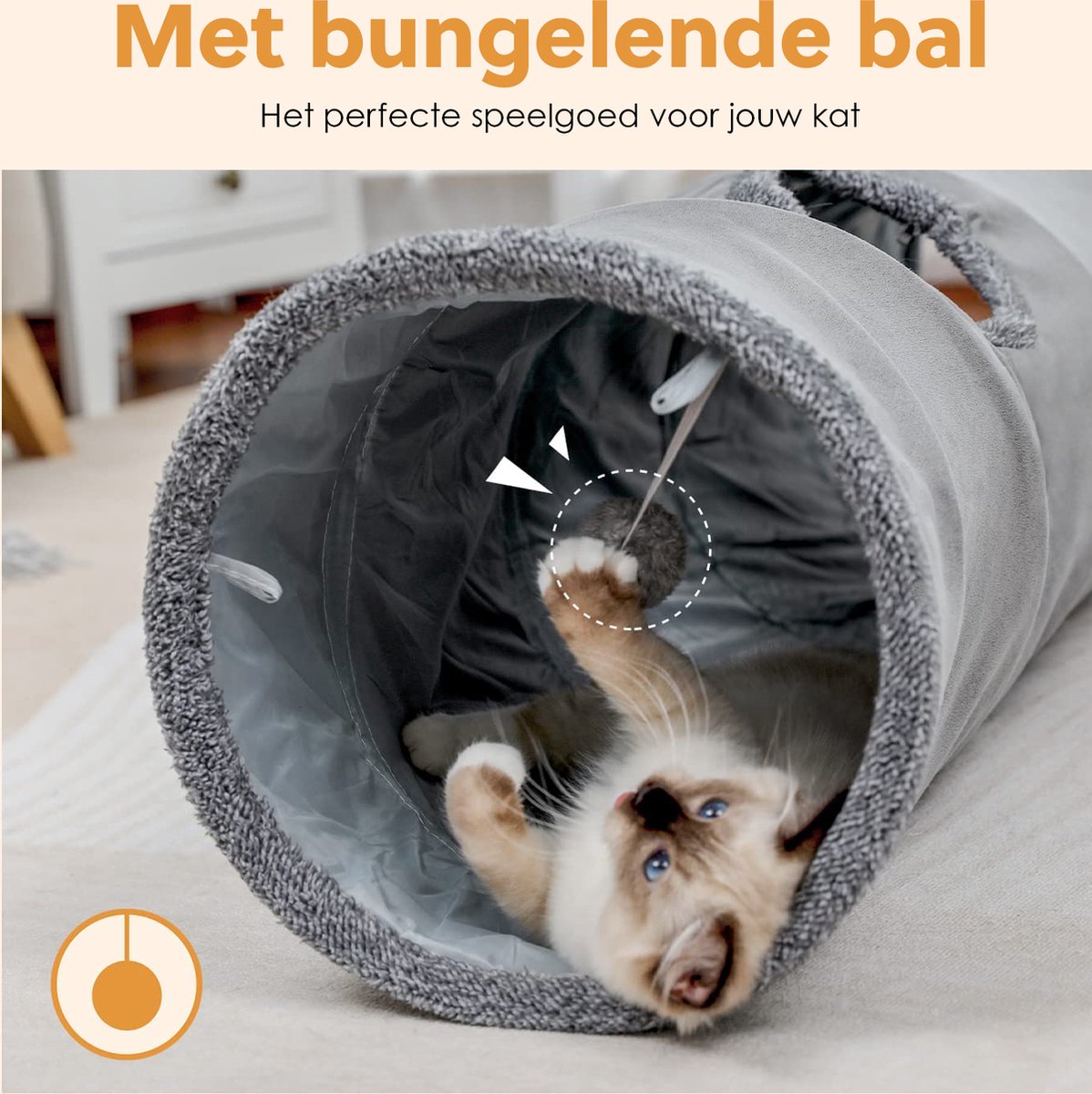 Kattentunnel: 15x de beste speeltunnel van 2026! [Extra Korting