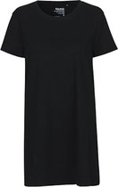 Ladies´ Long Length T-Shirt met korte mouwen Black - XXL