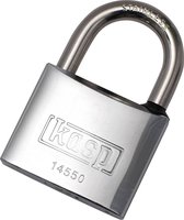 Cadenas Kasp K14550D Serrure à clé en acier inoxydable 50 mm