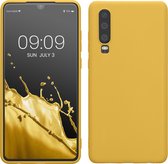 kwmobile telefoonhoesje geschikt voor Huawei P30 - Hoesje voor smartphone - Precisie camera uitsnede - In stralend geel