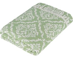 Trimita Barok hamamdoek - 100% Turks katoen - 100 x 180 cm - groen