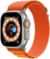 Alpine Loop bandje - 49mm - Oranje - Geschikt voor Apple Watch Ultra