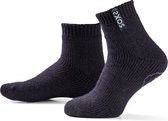 SOXS® Wollen sokken | SOX3527 | Donkerblauw | Enkelhoogte | Maat 42-46 | Antislip | Moonlight label