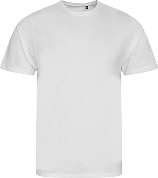 Herenshirt 'Cascades Organic Tee' met ronde hals Arctic White - 6XL