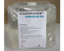 Ultrageluid gel 5L cubitainer Stadtholder ultrasound gel | 103015
