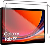 2x Geschikt voor Samsung Galaxy Tab S9 Screenprotector - Beschermglas - GuardCover