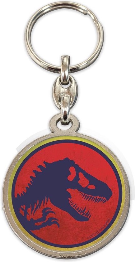 Jurassic Park Logo - Metal Keychain (7 cm)