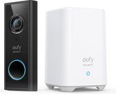 eufy Security, Draadloze Video Deurbel met accu, 2K HD resolutie, AI detectie