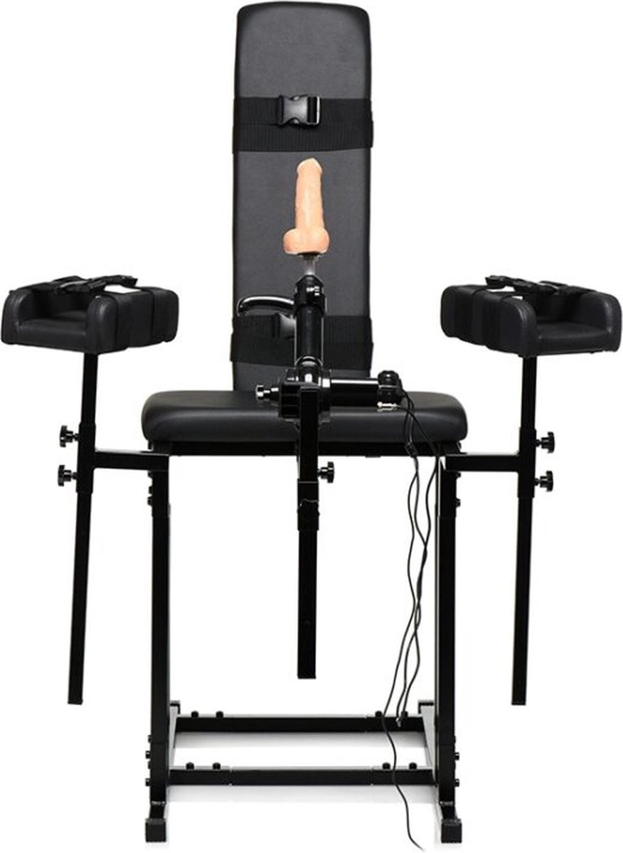 XR Brands AH155 - MS Obedience Chair with Sex Machine afbeelding