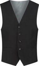 Gents - MM gilet blend zwart - Maat 48