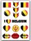 Zwart/Geel/Rood België