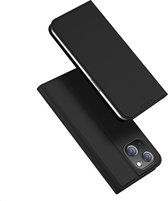 Dux Ducis - Telefoon Hoesje geschikt voor de iPhone 15 - Skin Pro Book Case - Zwart