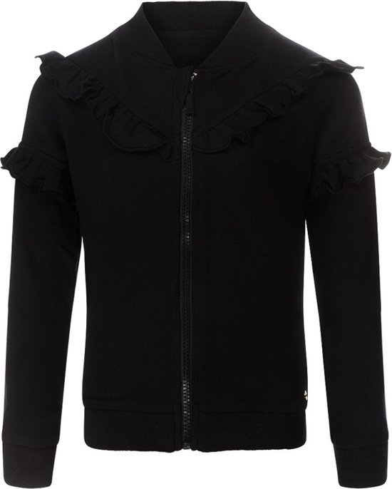 Koko Noko-Cardigan pour filles Ls-Noir