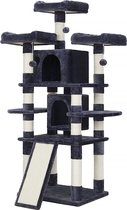 Furnstar kattenboom - Grote Krabpaal - Donker Grijs - 60x55x172cm