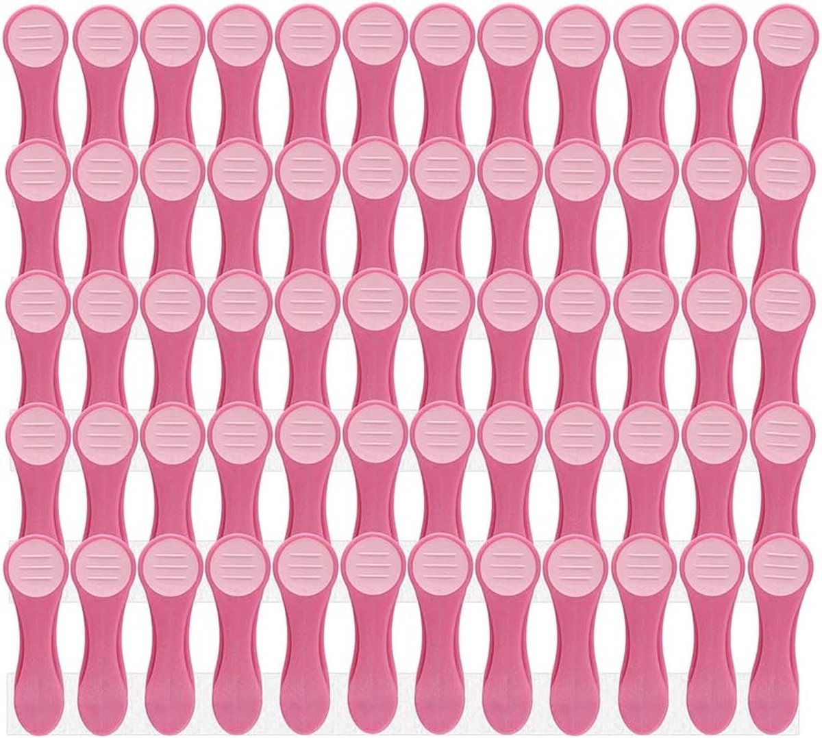 Lot De 60 Pinces à Linge Pailletées Avec Poignée Douce Et Sac De Rangement En Coton - Technologie à Ressorts De Pression, Durable