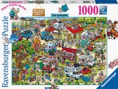 Bol.com Ravensburger Ray's Comic Series - Holiday Resort 1: The Campsite - Legpuzzel 1000 stukjes aanbieding