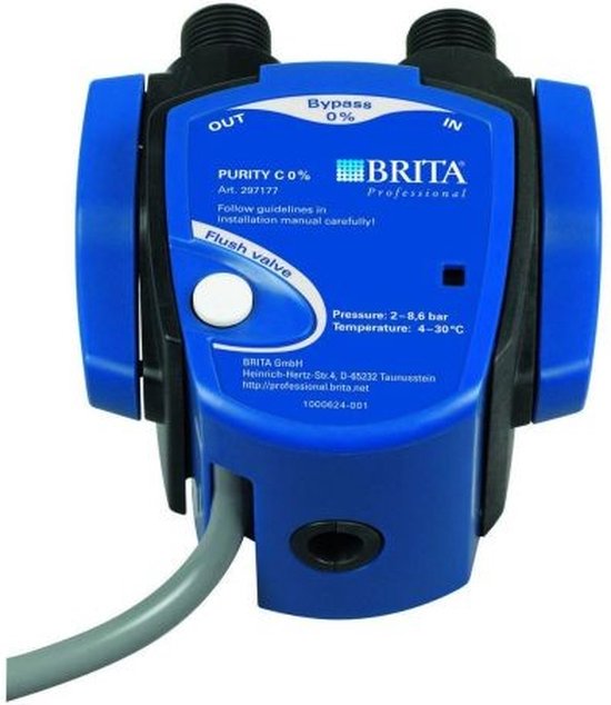Brita Purity C filterkop 8 mm 0-70 % bypass - The Coffee Factory(TCF Brita Purity C filterkop 8 mm 0-70 % bypass - The Coffee Factory(TCF