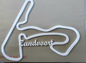 Wanddecoratie circuit Zandvoort