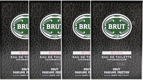 Brut Eau de Toilette Men – Musk, 100 ml - 4 stuks