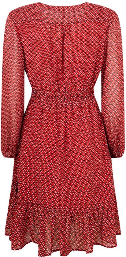 Pepe Jeans Robe Camellia Manches Longues Rouge S Femme | bol.com