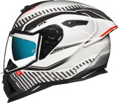 Nexx Sx.100R Skidder White Red Matt XL - Maat XL - Helm