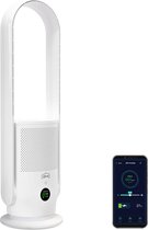 djive Flowmate ARC Portable - luchtreiniger - ventilator - mobiel - app - Hepa 14- draagbaar - stand ventilator - ventilator- luchtverfrisser - Alexa - lange looptijd - stembediening - stil - koeling - timer