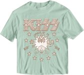 Kiss - Spirit Of '76 Crop top - XL - Groen