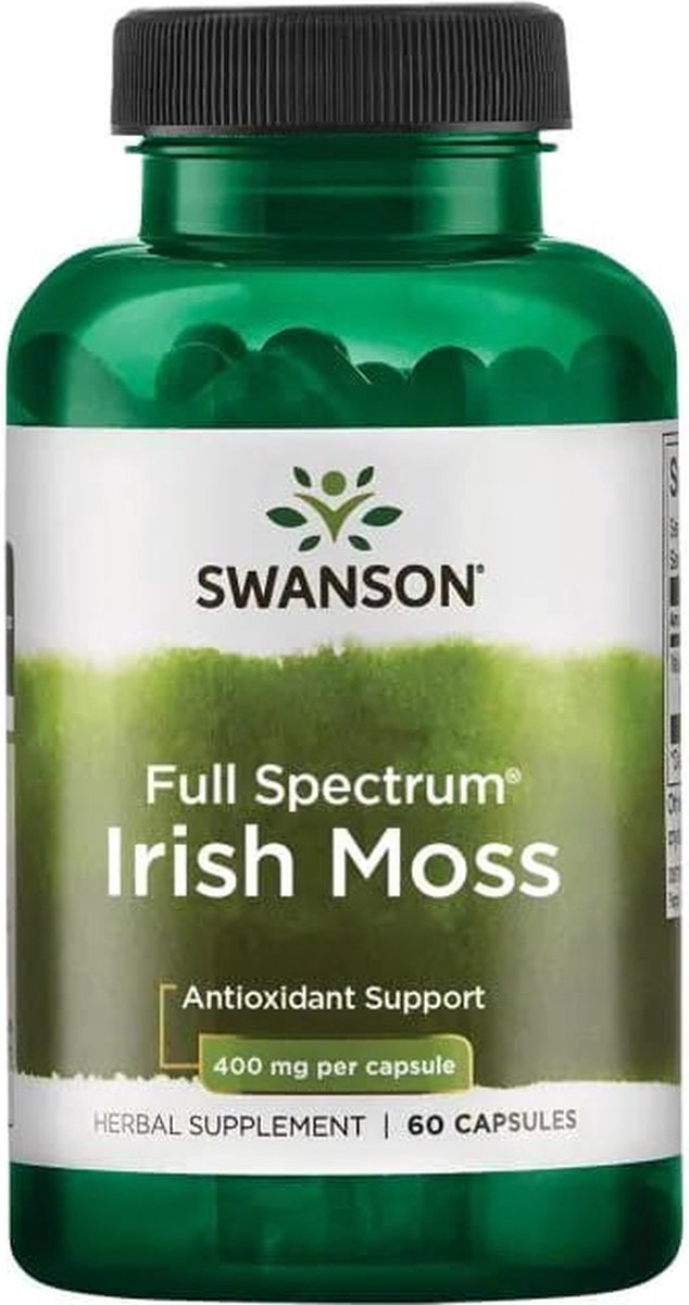 Goedkoopste Swanson - Irish Moss - 400 mg - 60 capsules