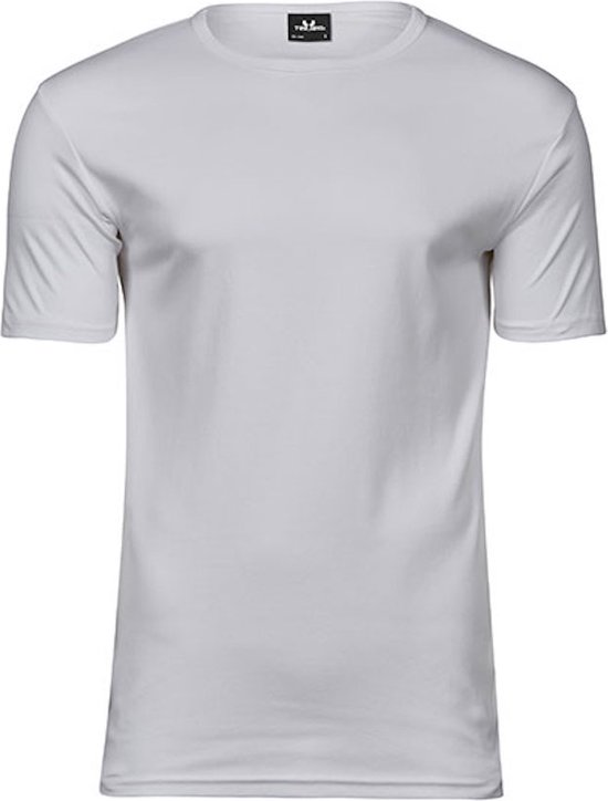 Men's Interlock T-shirt met korte mouwen White - S