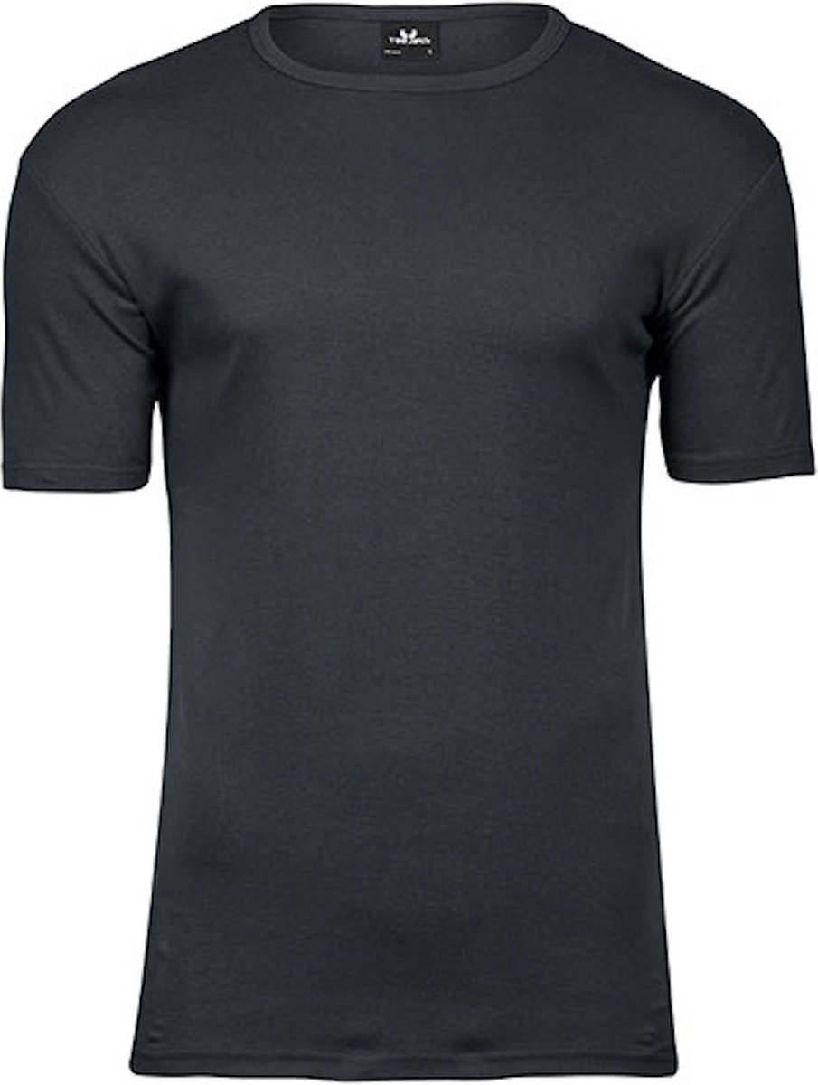 Tee Jays - Interlock T-shirt - Dark Grey (Solid) maat L
