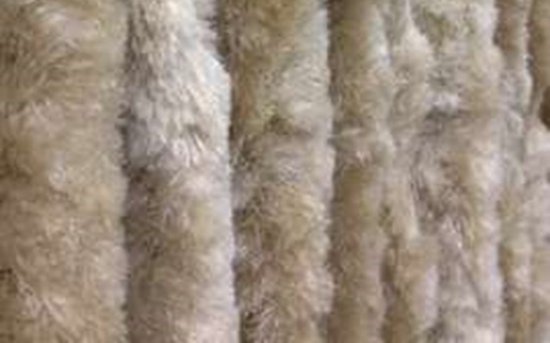 Vliegengordijnenexpert - Kattenstaart - 90x220 cm - Beige van Merkloos — afbeelding 5