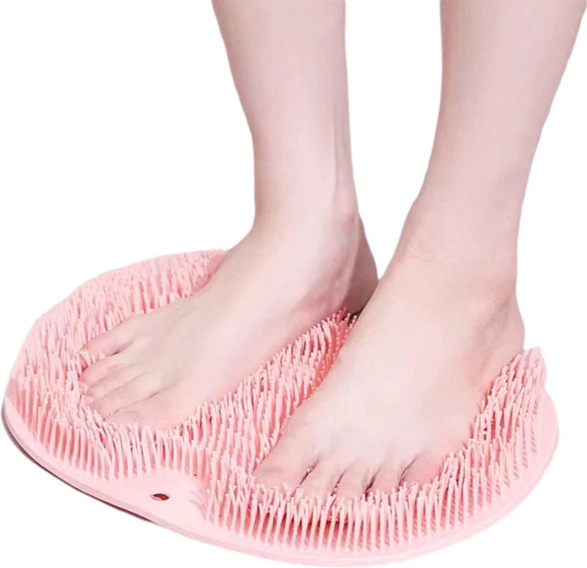 Goedkoopste Premium Voetscrubber – Roze – Voetborstel – Voetmassage – Douchemat – Scrub Lichaam – Scrubhandschoen – Scrubhandschoenen – Scrub Borstel – Scrubborstel Douche