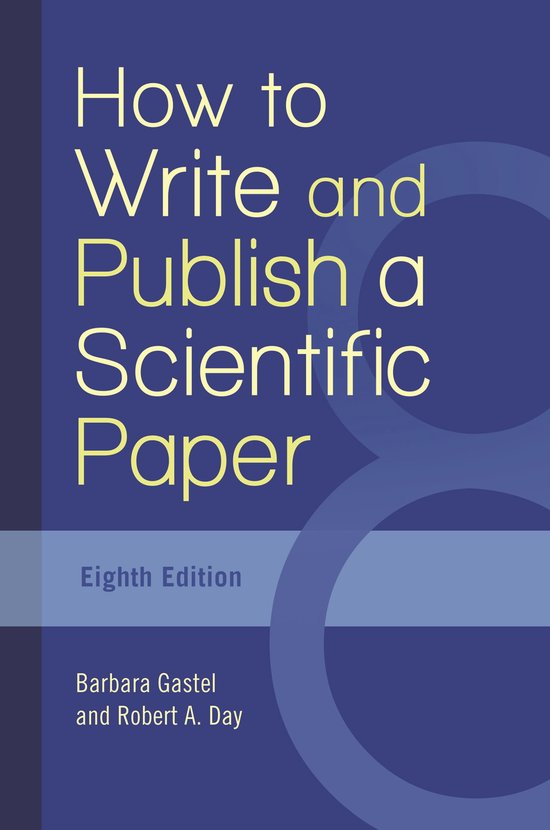 How to Write and Publish a Scientific Paper - cover