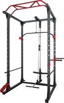 ReloadSport - Power Rack met Pulley - Squat rack - Pulley rack - Fitnessrack
