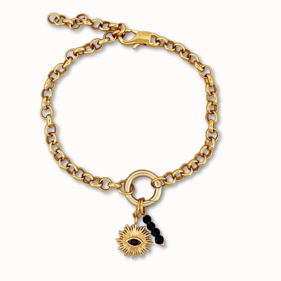 ByNouck Jewelry - Bracelet Mystic Eye - Bijoux - Femme - Plaqué Or - Bracelets
