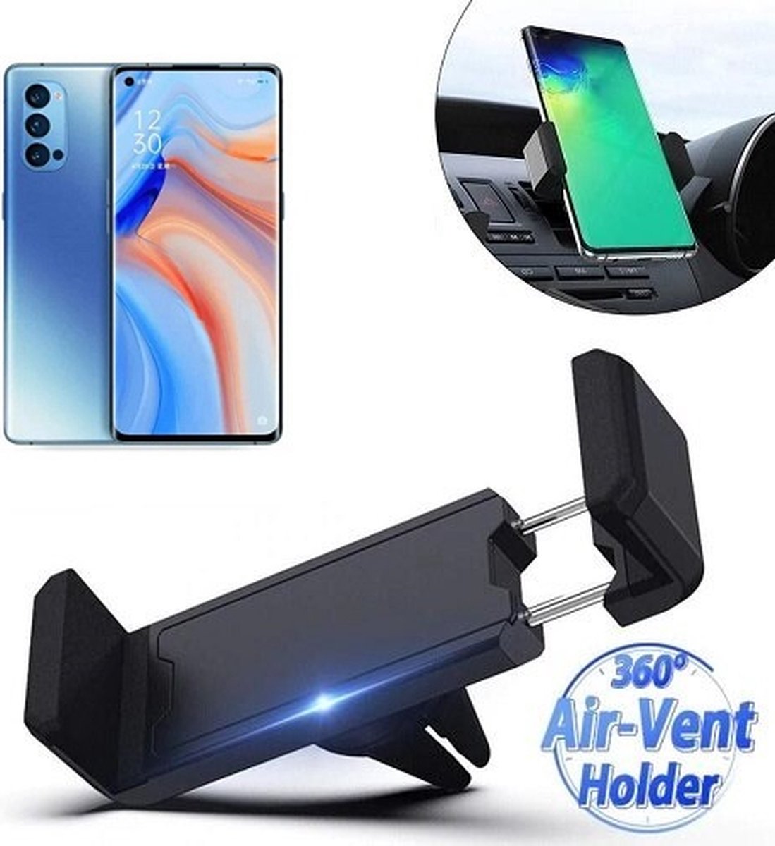 Oppo Reno4 Telefoonhouder Auto Ventilatierooster