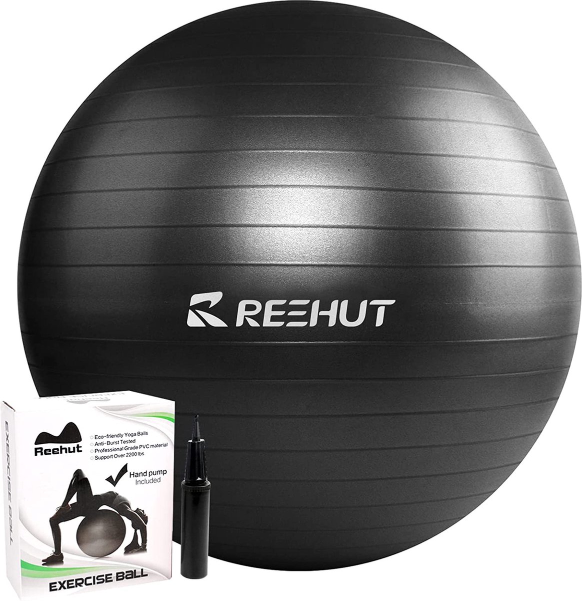 Anti Burst Gym Ball Pomp met draagvermogen tot 500 kg Core