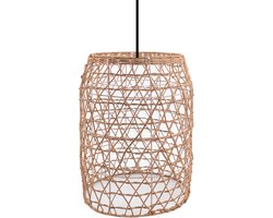 Groenovatie Rotan / Rieten Hanglamp - Handgemaakt - Naturel - ⌀30 cm