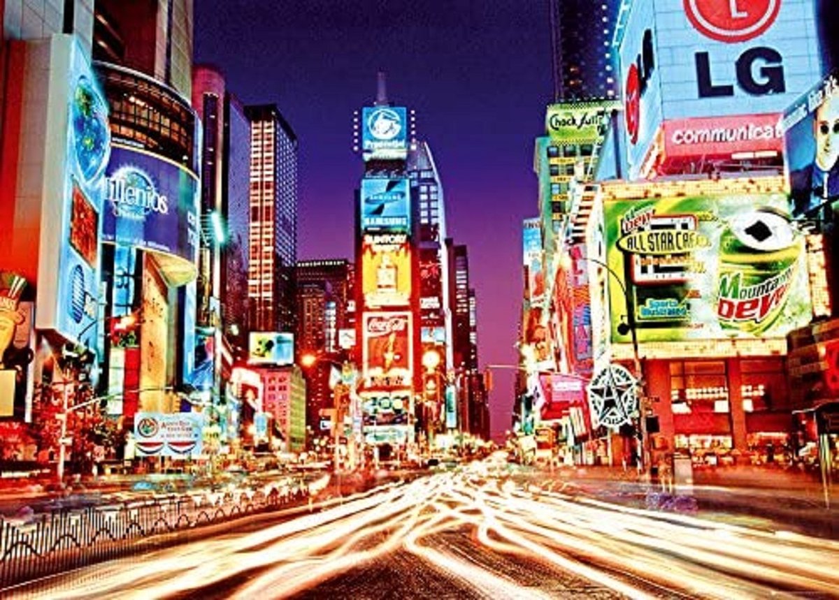 Poster New-York-city (Extra groot-formaat 100x140cm)
