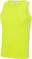 Heren tanktop 'Cool Vest' Electric Yellow - L